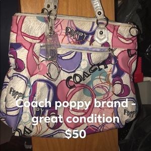 Coach poppy bag